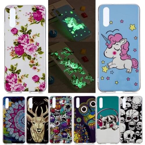 SuliCase Huawei P 20 Pro Silicone Cover Luminous Anime TPU Skin Soft Back Cover Case for Huawei Ascend P20 Pro Shell Protector