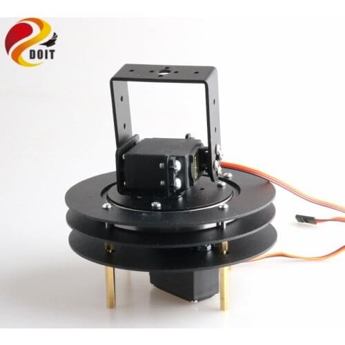 2 Dof Robot Cloud Deck Rotating Base Bigger Stronger/Full Metal Circular Rotating Base Thicker Metal Plate For Mechanical Arm