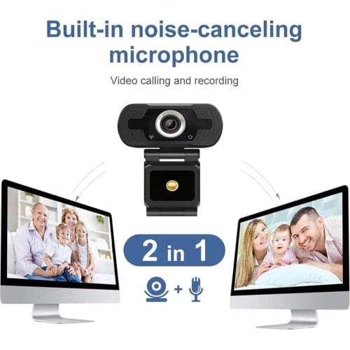 1080P Full HD USB Web Camera with Microphone for Video Conference Live Streaming Digital USB Video Recorder Home Office