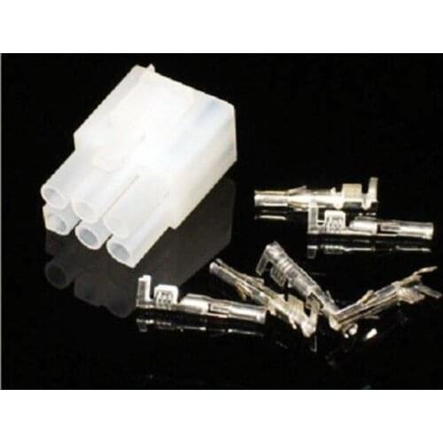 20pcs 6p 6pin Power Connector Plug Cord For YAESU FT-857D/FT-897D