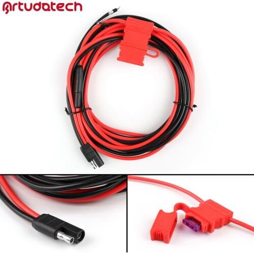 Artudatech 3M DC Power Supply Car Cable Cord For Motorola GM300 GM3188 GM3688 GM950 GM338