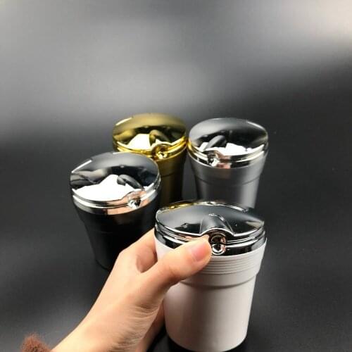 Car LED Blue Light Cigarette Ashtray for Honda CRV Accord Odeysey Crosstour FIT Jazz City Civic JADE Crider Spirior Ciimo