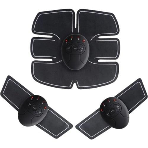 Drop Shipping Abdominal machine electric muscle stimulator ABS Trainer fitness Weight loss Body slimming Massage