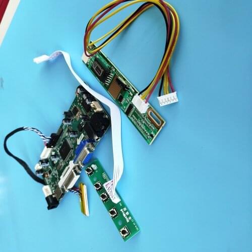Kit for LP171WU1-TLA5/LP171WU1-TLA6 30pin M.NT68676 HDMI+DVI+VGA LCD Audio panel Display screen Controller Board 1920x1200 17.1"