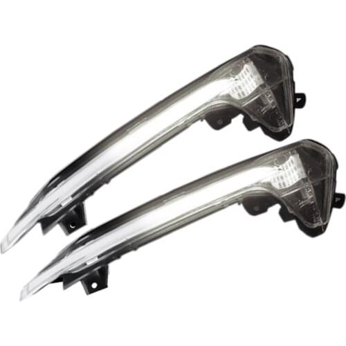 2Pcs for- A6C7L(12-18) Rearview Mirror Flowing Water Turning Light Reversing Mirror LED Flowing Water Light