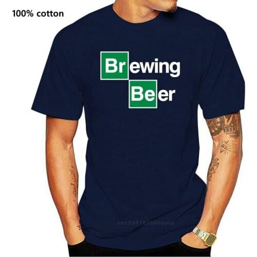 Hot 2020 Hot sale Fashion Black Cotton T-Shirt Brewing Beer, Funny Mens T Shirt - Home Brew Gift For Dad Him Tee Shirt