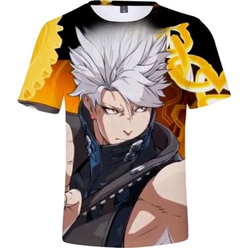 2020 New Arrival Guilty Gear Strive 3D Printed Children t shirt Casual Spring/Summer Short Sleeve tshirt Fashion Men/Women Tops