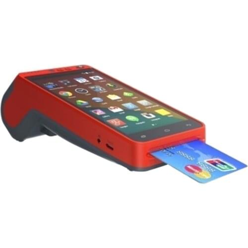 POS Termianl 58mm Receipt Printer 5.5 Touch Screen PDA Android 7.0 Handheld POS terminal PDA WIFI Bluetooth 4G PDA GPS and SDK