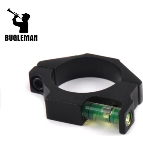 Bugleman 25.4mm Rail Spirit Bubble Level for Picatinny Weaver Rifle Tube Rifle scope Sight Scope Ring Mount Adapter Hunting