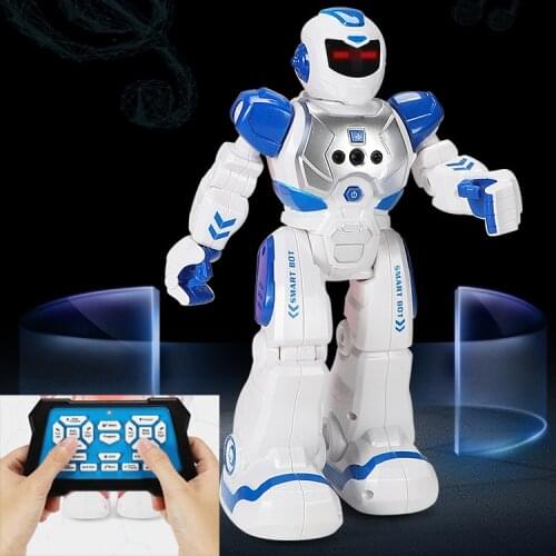 Early Education Intelligent Robots Toy Kids Electric Singing Infrared Sensing Childrens Remote Control Robot Toys for Boys Gril