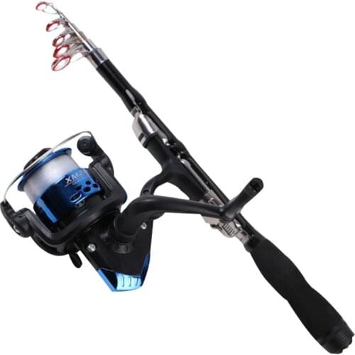 Ultra Short Fishing Rod Pole Telescopic Smooth Guide Ring Anti-slip Handle Portable for Anglers YS-BUY