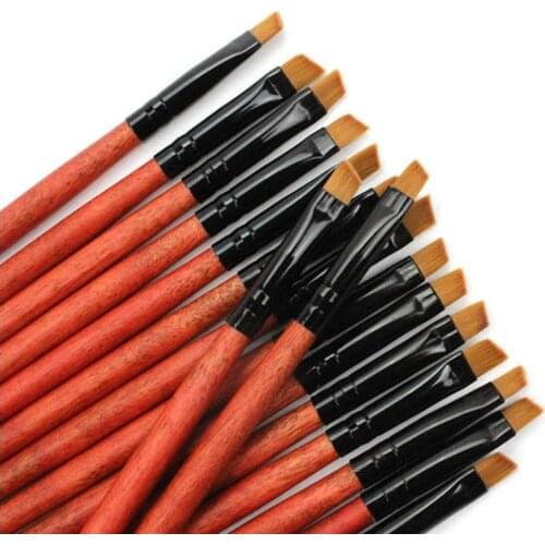 1pcs Eyebrow Brush Elite Angled Eye Liner Eyebrow Brush Tool for Women/Lady Cosmetic Maquiagem Brushes Fine Quality T0123