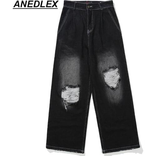 ANEDLEX Loose Jeans For Men