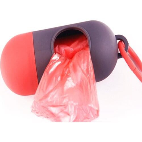Dog Poop Bag Dispenser for Dogs Waste Bag Holder Products Dog Supplies Accessories Garbage Bag Dispenser Carrier Case