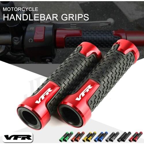For HONDA VFR750 VFR800 VFR1200 VFR1200F VFR 750 800 1200 1200F Motorcycle 7/8'' 22MM CNC Handlebar Grips Handle Grip Handle bar