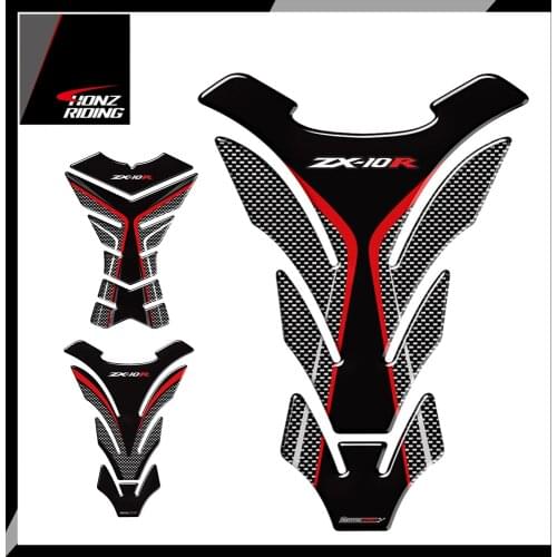 For Kawasaki NINJA ZX10R ZX-10R Tankpad 3D Motorcycle Tank Pad Protector Decal
