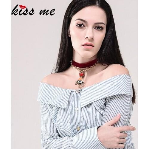 Kissme Women's Velvet Chokers