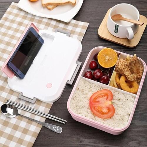 Lunch Box BPA FREE Eco-friendly Food Container with Tableware Microwavable Bento Box School Office Picnic for Kids Adult