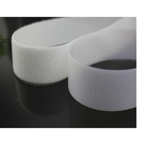 25MM Rolls 2.5cm*1m Black Hook and Loop Self Adhesive Fastener Strong Tape Hook and Loop adesive Tape straps adhesive
