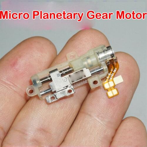 Mini 5mm Planetary Gearbox Gear Stepper Motor 2-phase 4-wire PrecisionElectric Stepping Motor Linear Screw Rod Metal Slider Nut