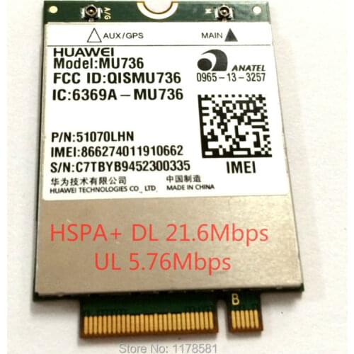 MU736 HSPA+ M.2 Module 3G Card NGFF 21M WCDMA Module
