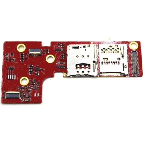 Original New Sim Card Holder slot Reader Flex Cable For Lenovo PAD B6000 B8000 SIM Card Reader Holder Connector Slot Flex Cable