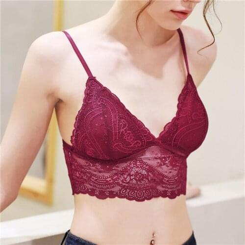 Sexy Lingerie Corset Lace Womens Bodysuit Underwear Push Up Bra With Padding No Rims Gather Clothing Active Seamless Bra Shirt