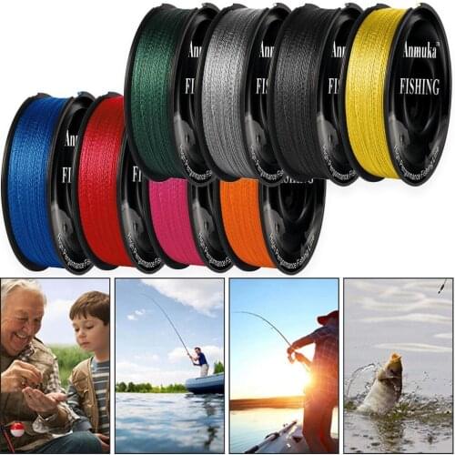 100m Super Strong Fishing-Line PE 4 Strands Weave Braided Fishing Line Rope Fish Tackle Tool Fishing For Fish Rope Cord