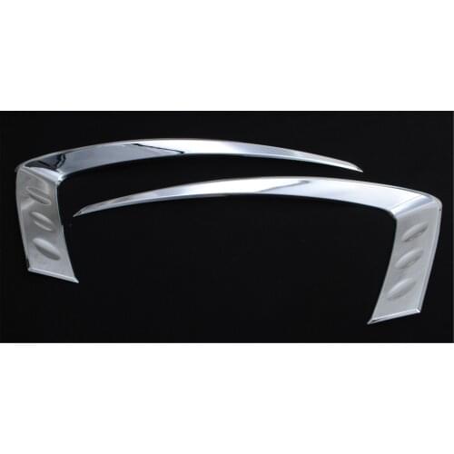 Car Head Light Brow Decorative Cover Trim Sticker for Jeep Grand Cherokee 2014-2016 Stylish Car Accessories Exterior Decoration