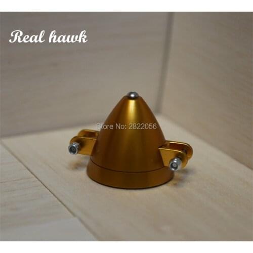 1pcs RC parts CNC Aluminum Alloy Spinner for Folding Propeller D42*H39mm axis 5.0mm for Aircraft Aeromodelling Parts
