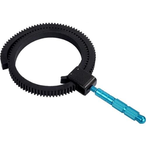 Zoom Gear Ring Adjustable Follow Focus Ring for SLR Camera Digital DSLR Camcorder Camera Accessories