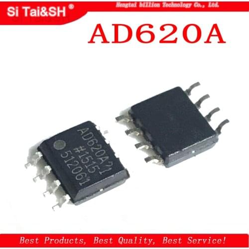 1PCS AD620 AD620A AD620AR AD620BRZ AD620ARZ SOP-8 New instrumentation amplifier