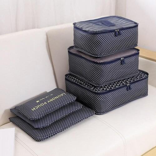 6Pcs Fashion Bra Underwear Storage Container Travel Clothes Organizer Bag Case