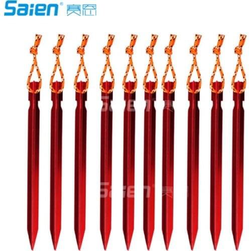 Aluminum Outdoors Tent Stakes Pegs Tent Accessories