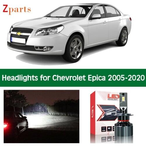 Car Bulbs For Chevrolet Epica LED Headlight Headlamp Low High Beam Canbus White Auto Lights Front Lamp 12V 6000K Accessories