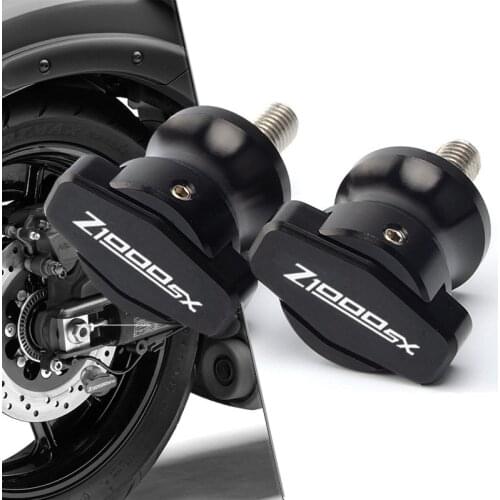 For KAWASAKI Z1000SX Z 1000SX Motorcycle Accessories CNC Aluminum Swingarm Spools stand screws Slider 8MM