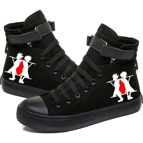 Hunter X Hunter Printed High Top Canvas Shoes Cozy Sneakers
