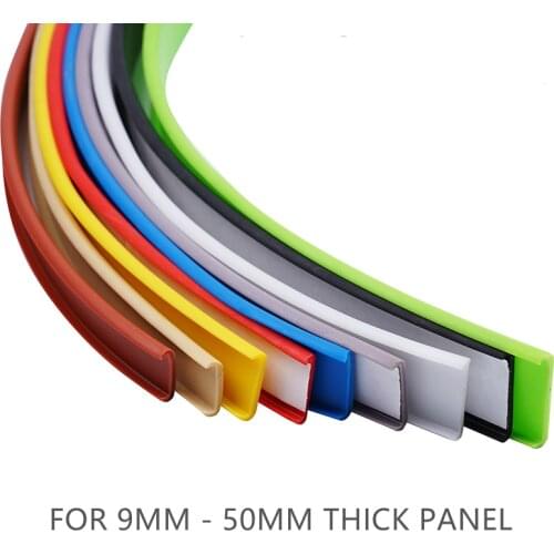 Adhesive U Edge Banding Edgeband 9MM 12MM 14MM 15MM 16MM 17MM 18MM 20MM 22MM 25 28MM 32MM 40MM White Beige Gray Black Blue Brown