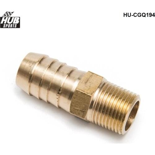Brass Barb Fitting 5/8" ID Hose x 1/8" NPT Water Air Fuel Connector Boat Coupler HU-CGQ194