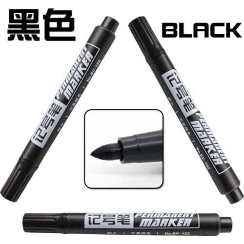 Oily marker, waterproof, fast drying, colorfast, big head, note pen