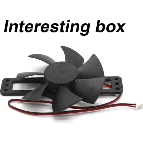 18V mini fan assembly motor fan blade DIY technology production electric fan fan heat mute exhaust