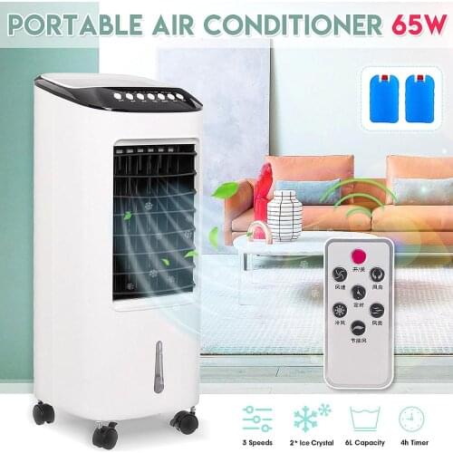 New mechanical remote control air conditioning fan single cold moving large volume S-X-1167A