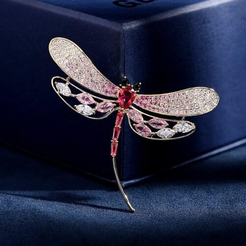 Okily Dragonfly Brooches For Clothes