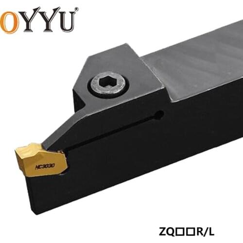 OYYU ZQ2525R ZQ2020R ZQ1616R 2 3 4 5 ZQ ZQ2020L Lathe Tool Holder CNC Tools Carbide Inserts Boring Bar Grooving Turning Tool