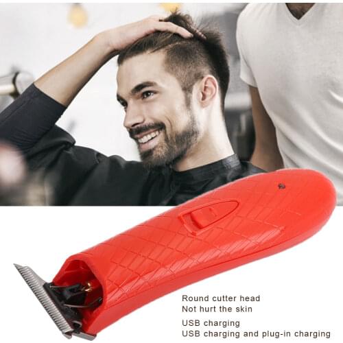 Profession USB Charging Electric Hair Clipper Hair Trimmer Hair Cutting Machine Trimming Sideburns Hair Trimmer Men Adult Razor