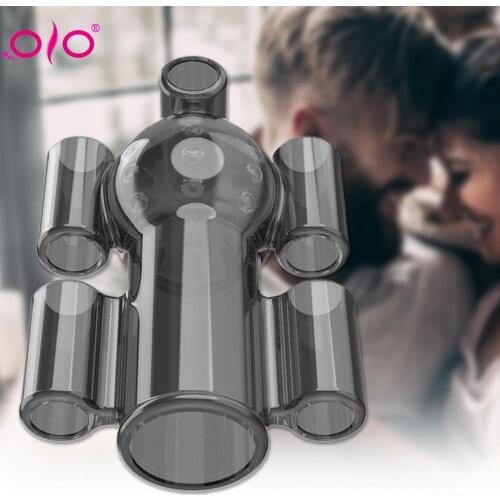 OLO Vibrator Sex Toys for Men Penis Trainer Male Masturbator Delay Ejaculation Stimulate Glans Vibrating Massager Pussy