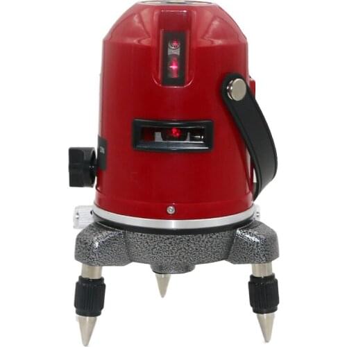 Hot Sale High Accuracy Laser Level 360 Degree Rotary Cross Laser Line Level Meter 5 lines 6 points NSQ56 Outdoor Tilt Mode Meter