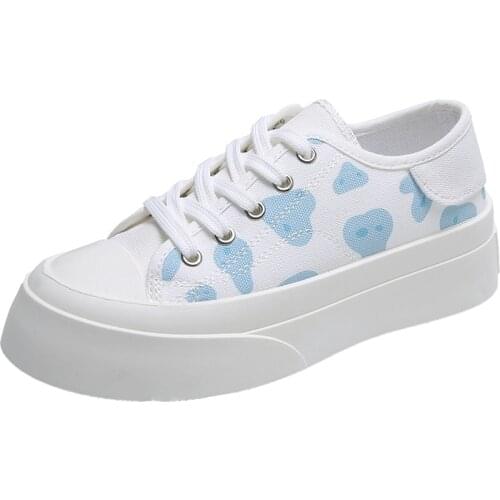 Womens Sports Shoes Platform Lolita Kawaii Vulcanize White Spring Flats Tennis Female Basket Casual 2021 Sneaker Girl Running