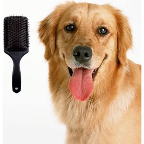1pc Pet Massage Comb Brush With Round Heads For Dogs Cats Remove Loose Hair Pet Grooming Tool Random Color