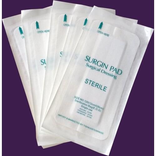 20pcs Medical caesarean section nursing medical dressing 12cm 26cm wound care surgical dressing disposable bandage
